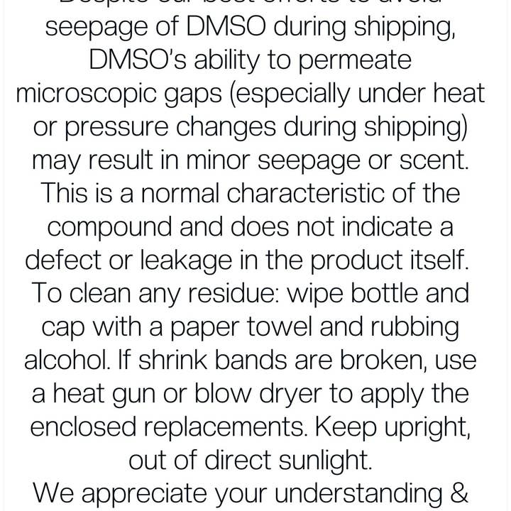 Simply Honest Co. - Wholesale Oral Supplement/Vitamin - DMSO 99.995% Pure Liquid Pharma Grade, Non-Diluted, Low Odor1