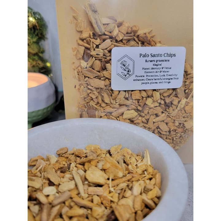 My Magic Place Shop - Wholesale Incense - Palo Santo Chips 1oz0