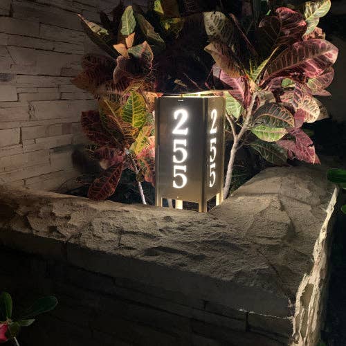 TedStuff - Wholesale Buiten/gazonlicht - RadiantLight 14" hoge ADRESMARKERING Landschapsverlichting - Tuinverlichting13