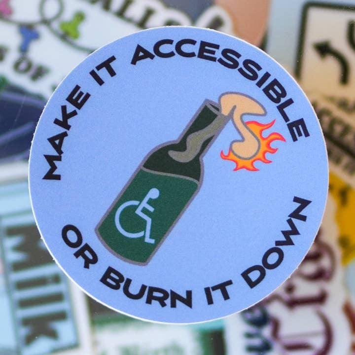 Machen Sie es zugänglich oder brennen Sie es nieder für den Großhandel von Salted Fruit Shop