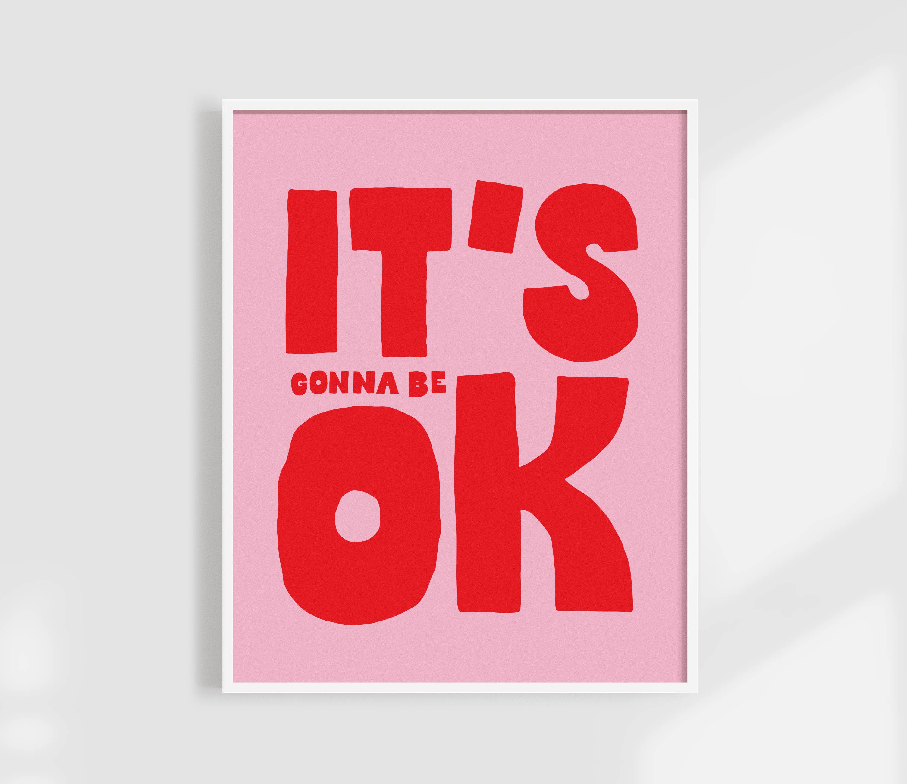Kuku Studio - Wholesale Art Print - It's All Gonnna Be OK Print 6