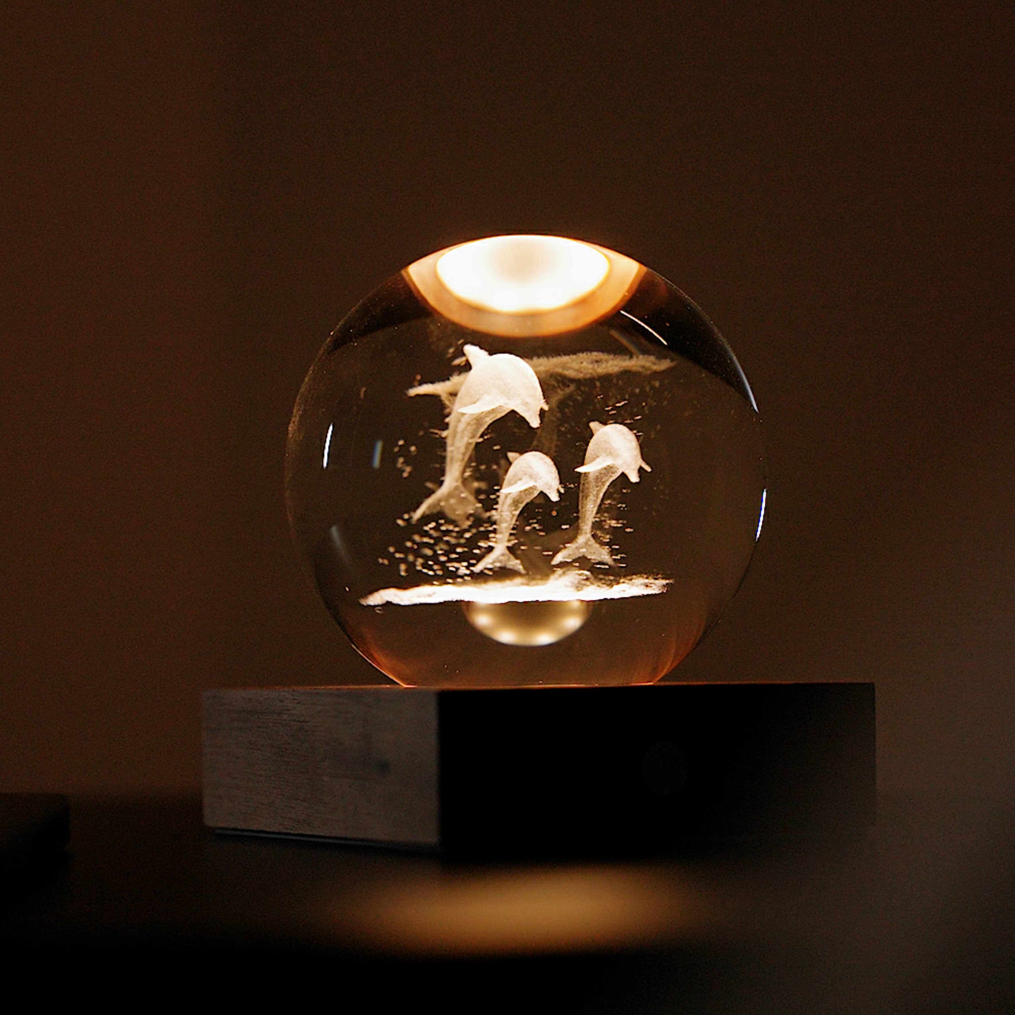 Gingko Design - Wholesale Night light - Amber Crystal Light14