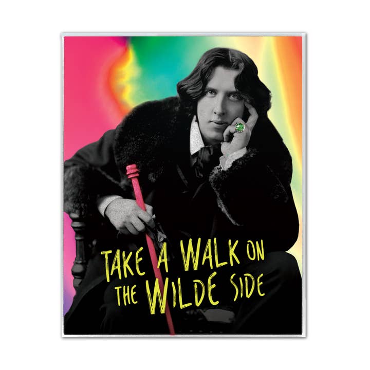 Adhesivo de vinilo Oscar Wilde de 3 pulgadas para venta al por mayor de The Fiction Phantom