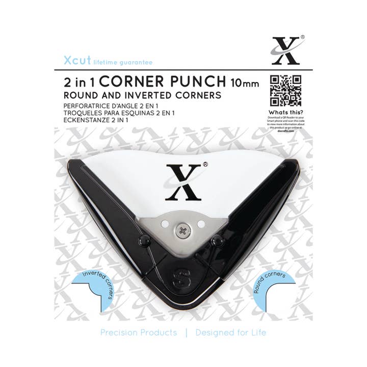 West Design Products - Wholesale Craft Tool - Xcut Corner Punch 2 In 1 10mm Radius Easy To Use Puncher