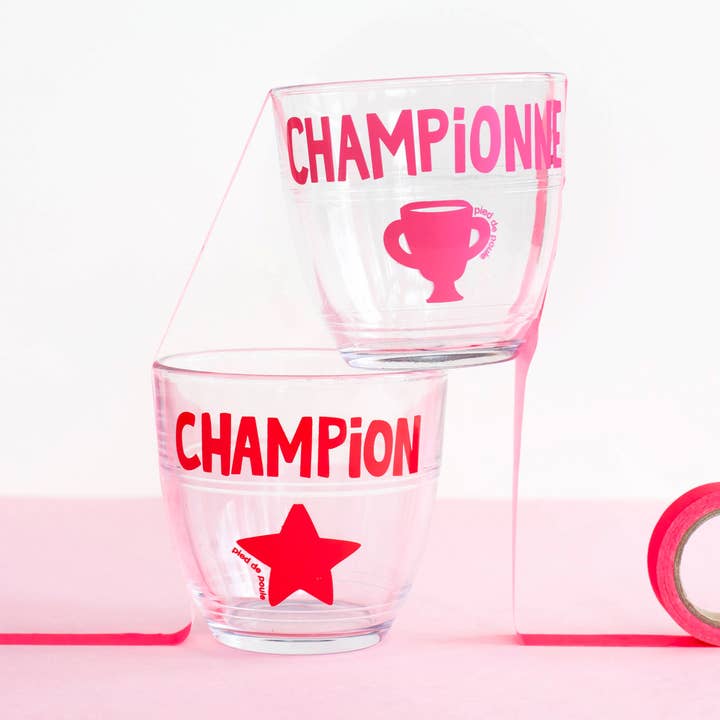 Duralex Gigogne Glass - CHAMPION for wholesale by Pied De Poule