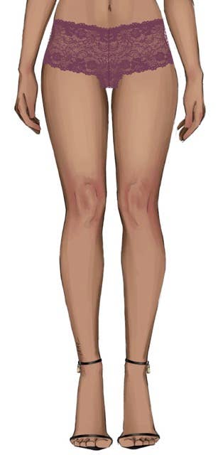 House of Desire – Engroshandel Undertøj - Dame – CAITLIN BLOMSTRET BLONDE CHEEKY76