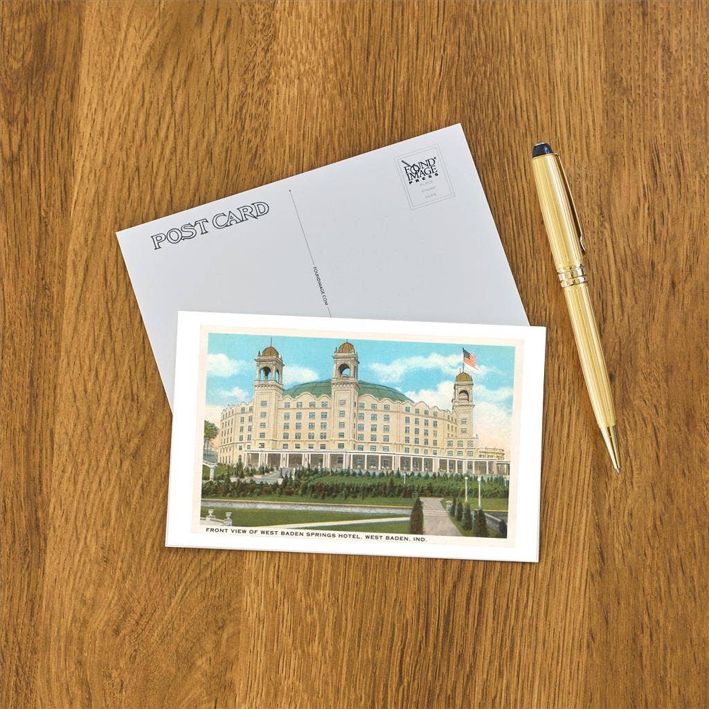Found Image Press - Wholesale Postcard - Postcard IN-200 West Baden Springs Hotel1