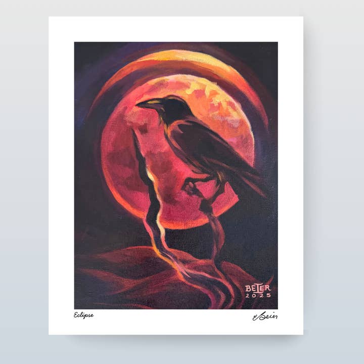 Imprimé Eclipse pour la vente par Painting the Southwest