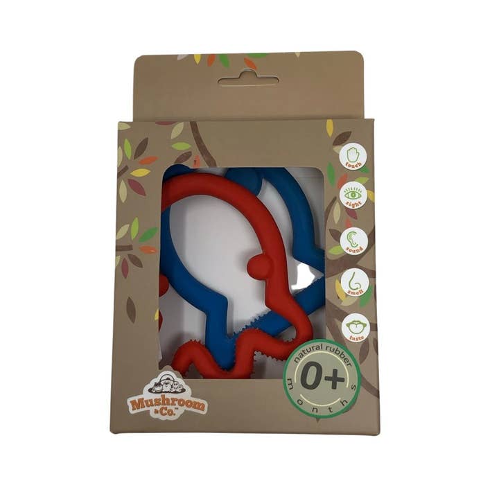 Natural Rubber Toys - Wholesale Teether (Not Clip-On) - Baby - Fish & Octopus Newborn / Premature Baby Toy 2-Set1