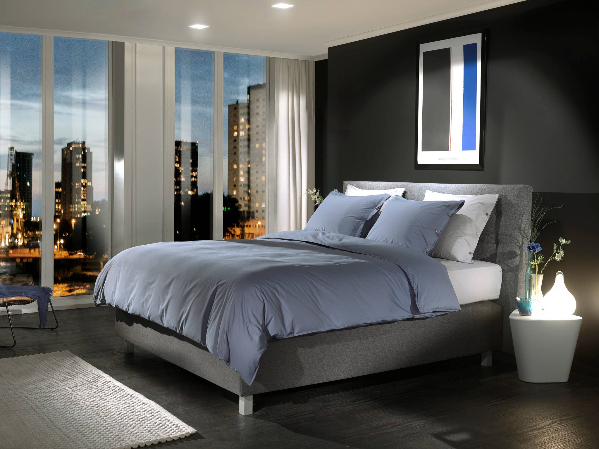 Heckettlane - Wholesale Bedding Set - Percale Bettwäsche (German version) 155 Midnight Blue1