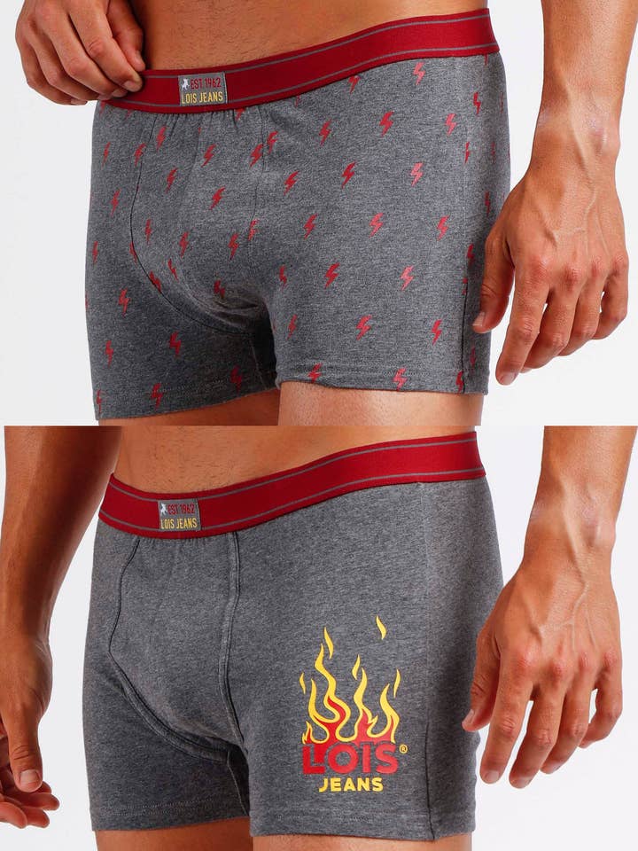 FANTASY PACK LOIS Rocks Briefs/Boxer Shorts for Men, (Box of 2 units) for wholesale on Faire0