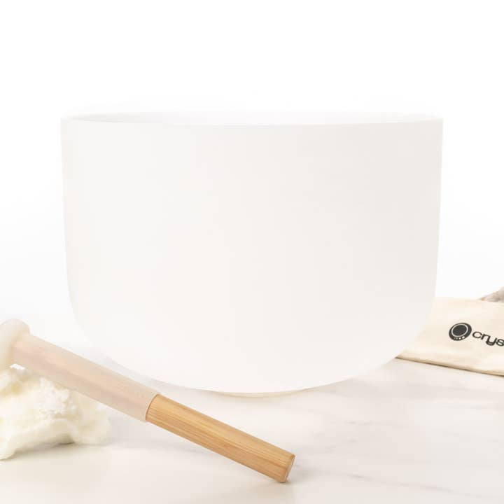 13" C Note 432Hz Perfekte Tonhöhe Empyrean Kristall-Klangschale für den Großhandel von HK Higher Knowing