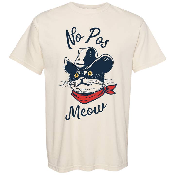 No Pos Meow Tee for wholesale by Amexica