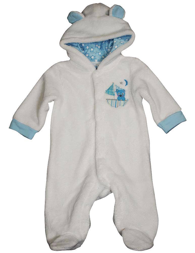 Eastern Off Price - Vente Barboteuse – bébé - Une pièce Happi by Dena à manches longues et pieds pour bébés garçons8