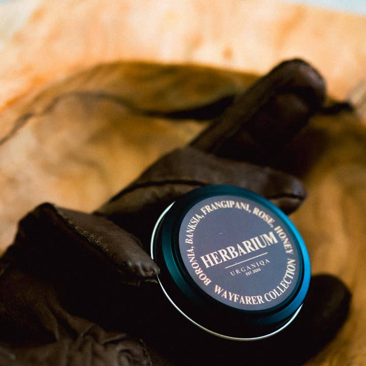 Urganiqa - Wholesale Travel candles - Herbarium Soy Candle Travel Tin | Wayfarer Collection1