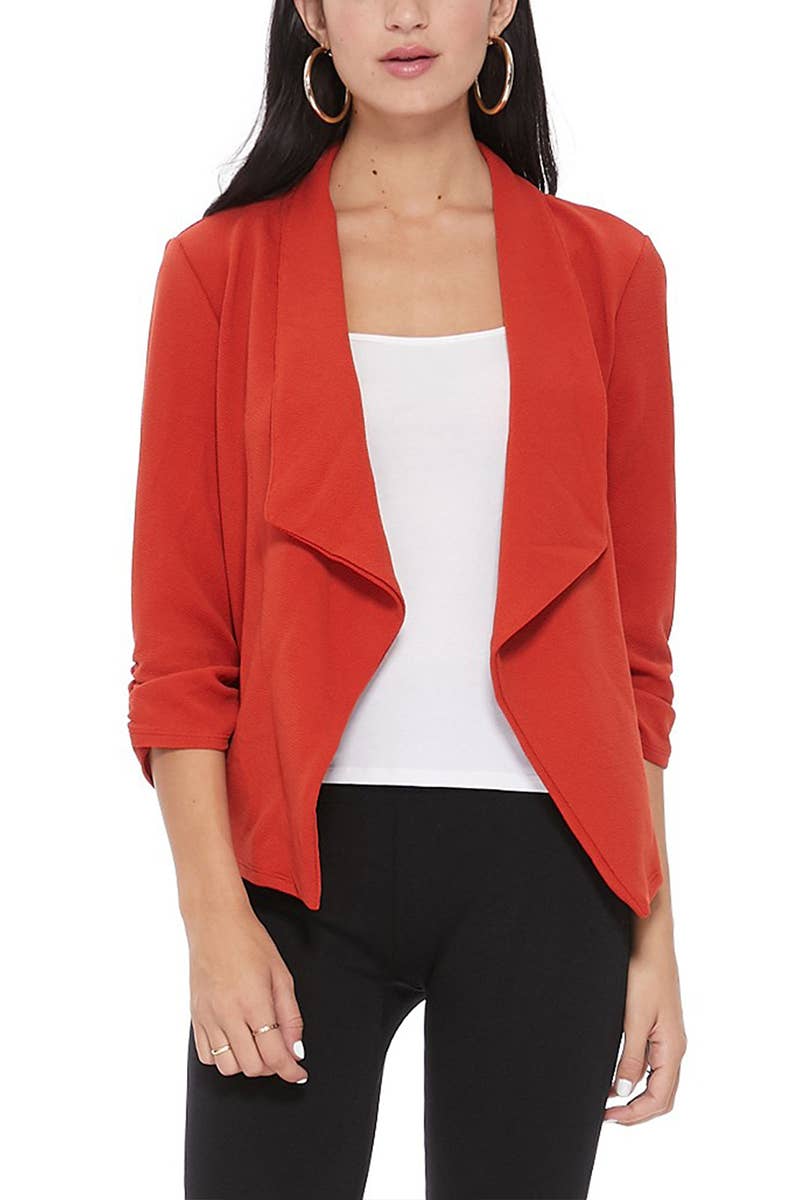 MOA COLLECTION - Vente Blazer – femme - Veste Blazer Décontractée pour Femme - Silhouette Ajustée20