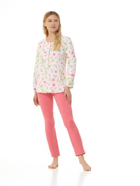 Lång Serafine Byxa Pyjamas, Linclalor Lq175048 för wholesale av Linclalor S.P.A.