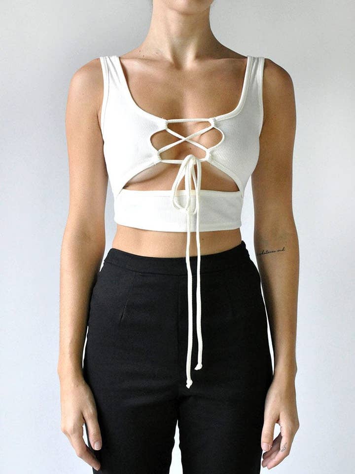 Sullen Lace Up Tank and other Purchase Wholesale sullen. Free Returns & Net 60 Terms on Faire trending on Faire.