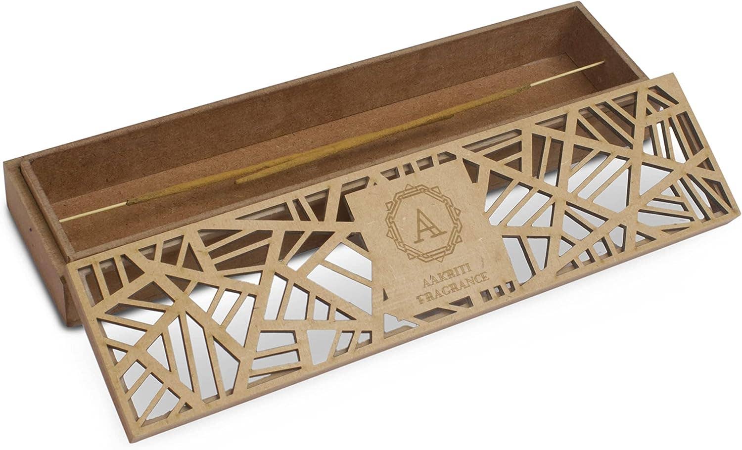 Aakriti Inc. - Wholesale Wierookhouder - Aakriti Premium houten handgemaakte wierookhouder (Zig Zag)0