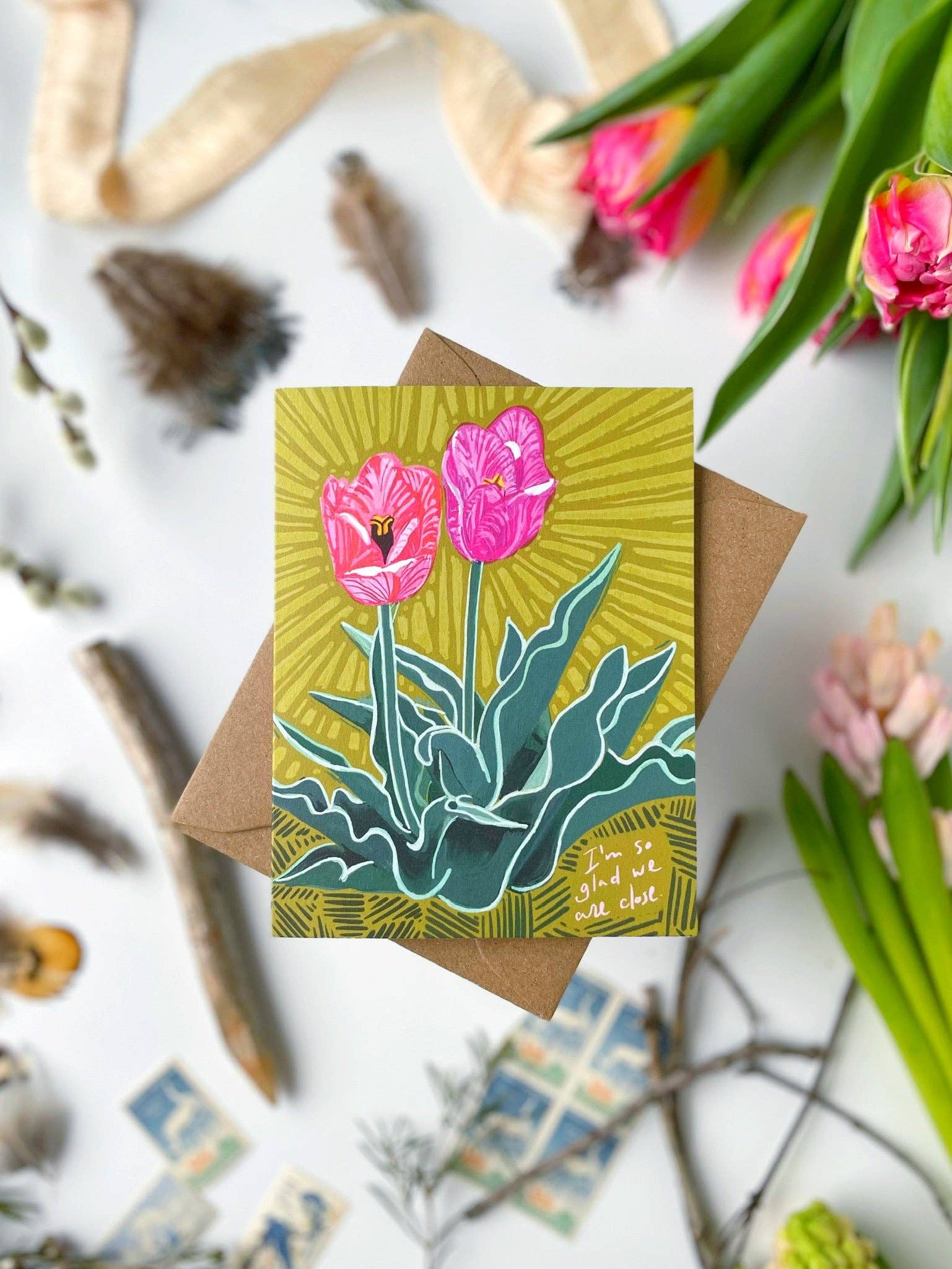 Tiny and Snail - Vente Cartes d'amitié - Je suis si content que nous soyons proches1