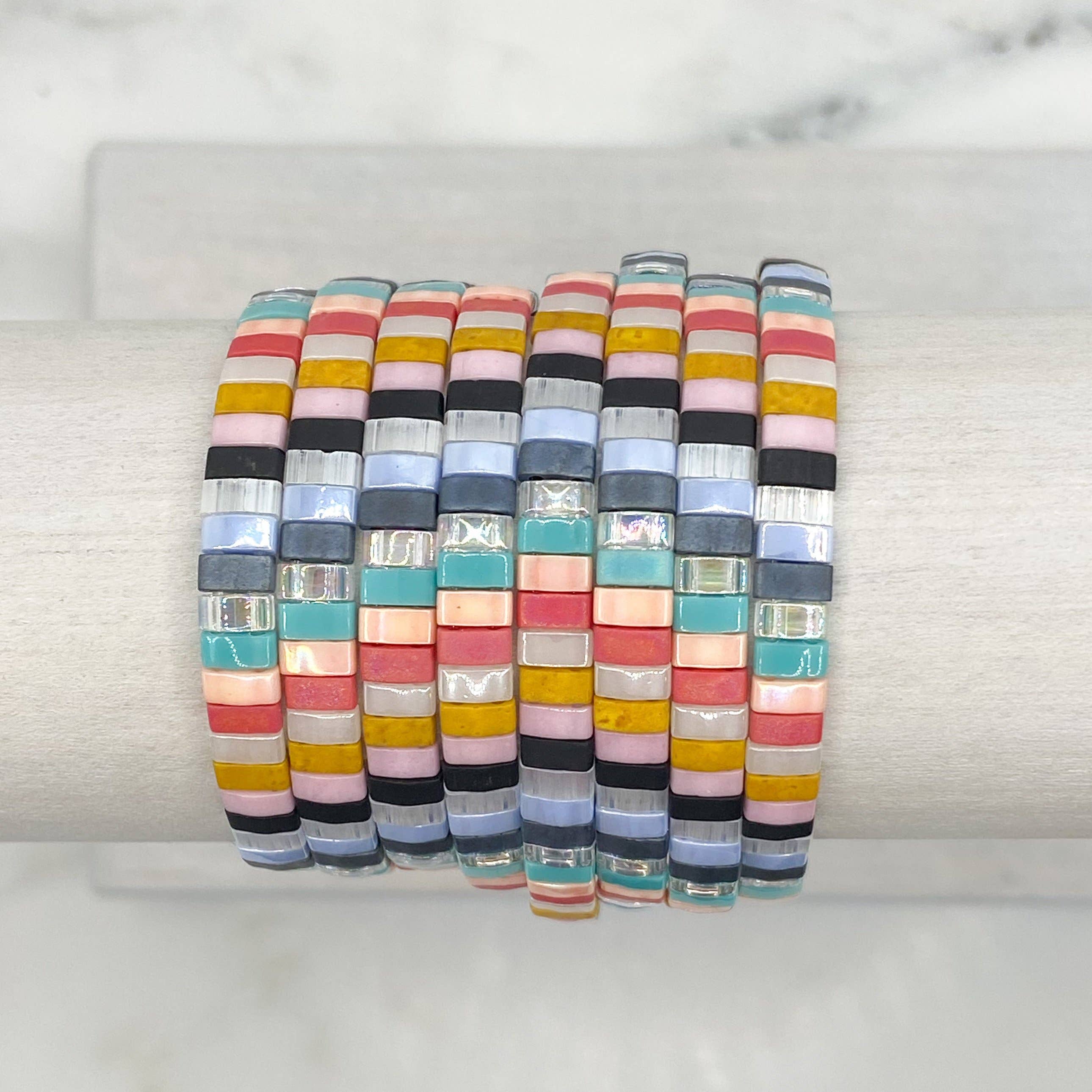 Libbies Bracelets - Wholesale Beaded Bracelet - Carousel Handmade Tila Beaded Bracelet3