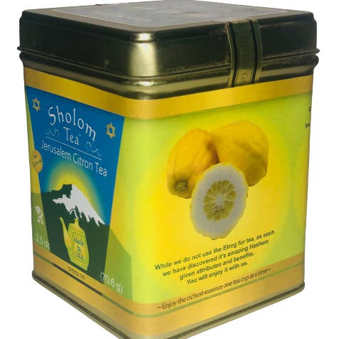 Sholom Tea - Wholesale Loose Tea - Jewish Gifts & Holiday Teas in Attractive Square Tins 29