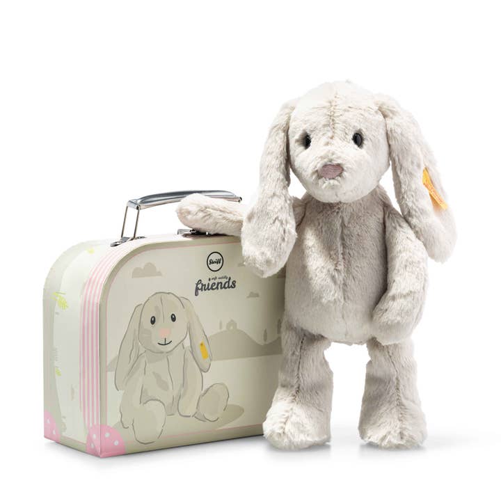 Steiff - Wholesale Stuffed/Plush Toy - Kids & Baby - Hoppie Rabbit In Suitcase, 10 Inches