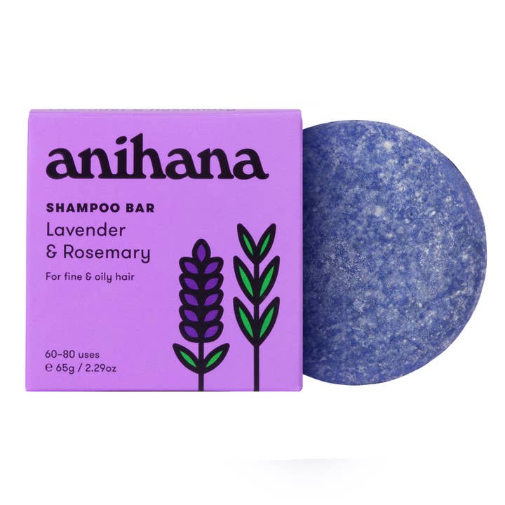 Anihana - Wholesale Shampoo puck/solid shampoo - ANIHANA Shampoo Bar Lavender & Rosemary 65gr1