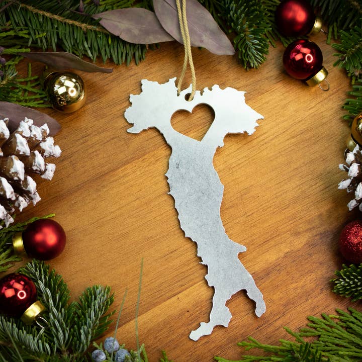 Iron Maid Art - Wholesale Ornament - Italy Silver Metal Christmas Ornaments
