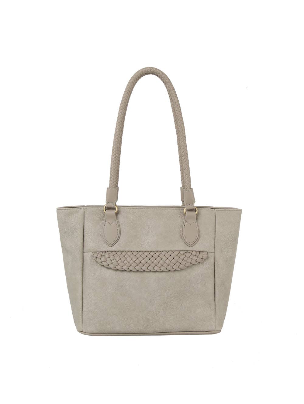 Handbag Factory Corp – wholesale Tote bag – Women's – Cute braided leather point detail tote bag7