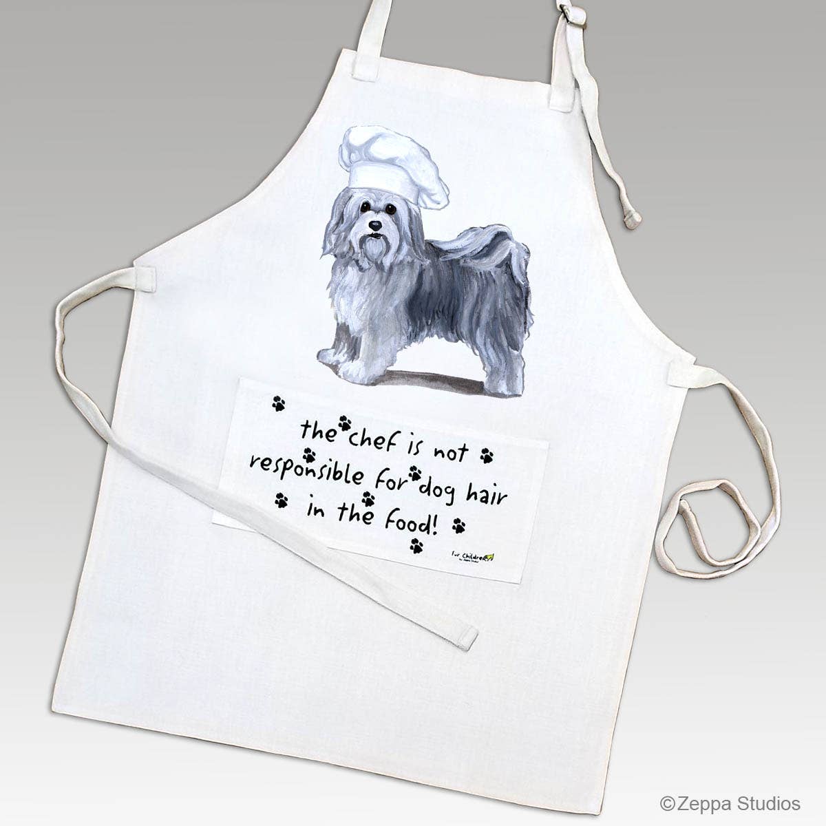 Zeppa Studios - Wholesale Apron - Havanese Apron1