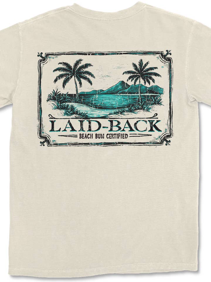 Tranquil Tropical T-Shirt for wholesale by Laid-Back USA