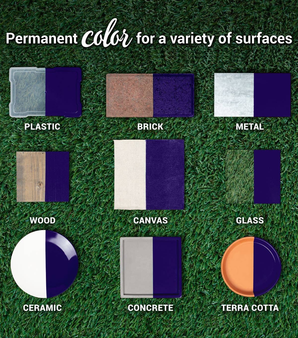 Ilovetocreate - Wholesale Paint Set - COLORSHOT Gloss Spray Paint Center Stage (Purple) 10 oz.4