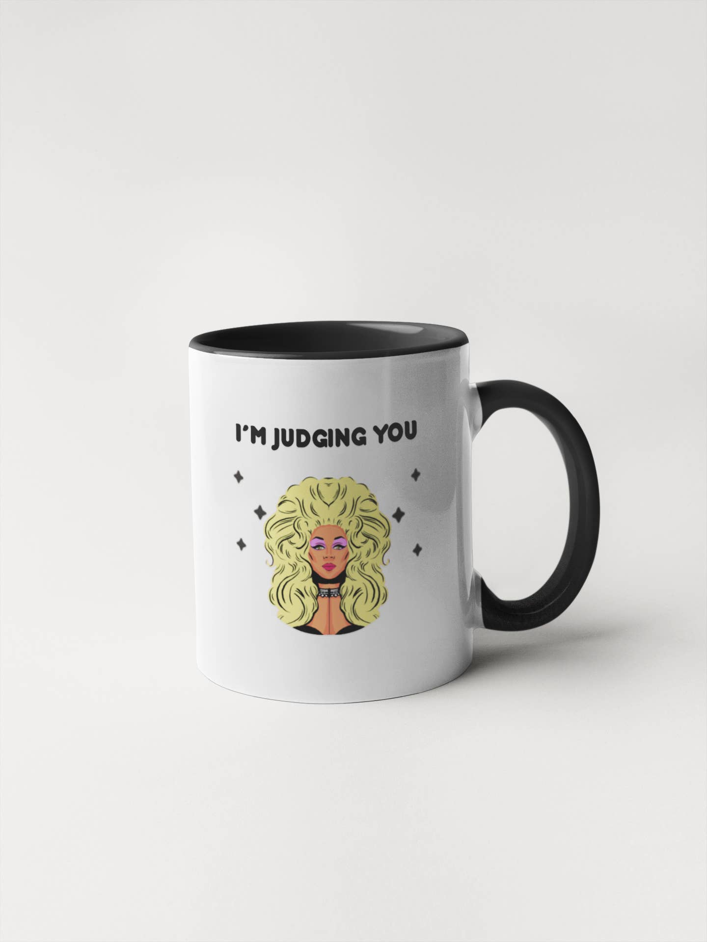 Calm Down Caren - Wholesale Coffee Mug - I'm Judging You - RuPaul Coffee Mug