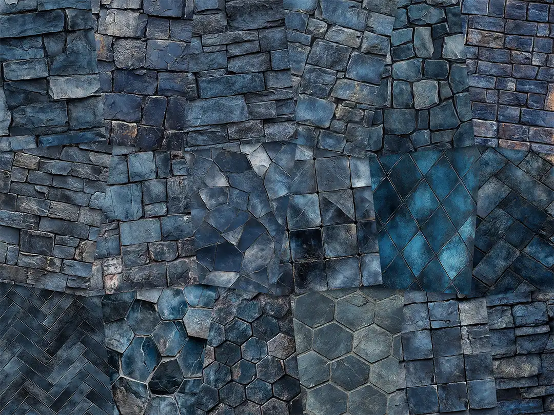 Scrapbook Resource Co - Wholesale Scrapbook - Dark Slate Blue Stone3