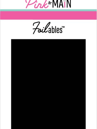 Black Toner Foilable Panels for wholesale by Pink and Main
