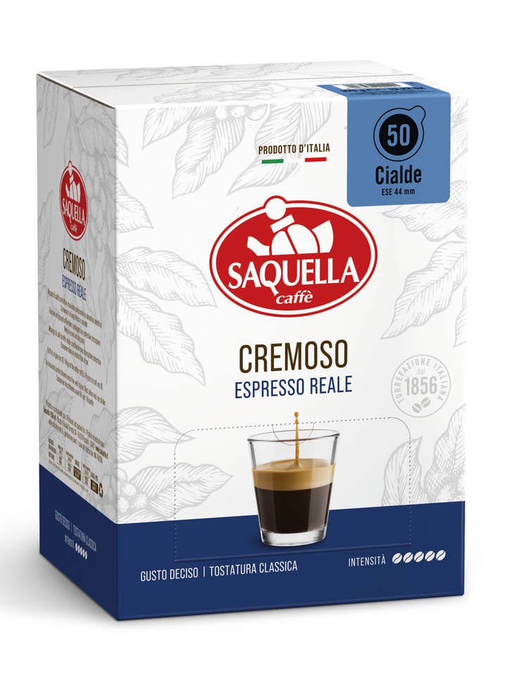 Saquella Creamy Pod 50 PCS for wholesale by Saquella 1856 SRL