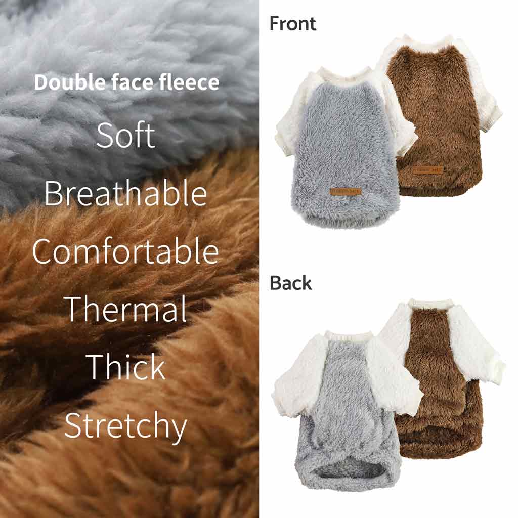 Fitwarm – wholesale Tröja - Hund – 2-pack fleecetröja12