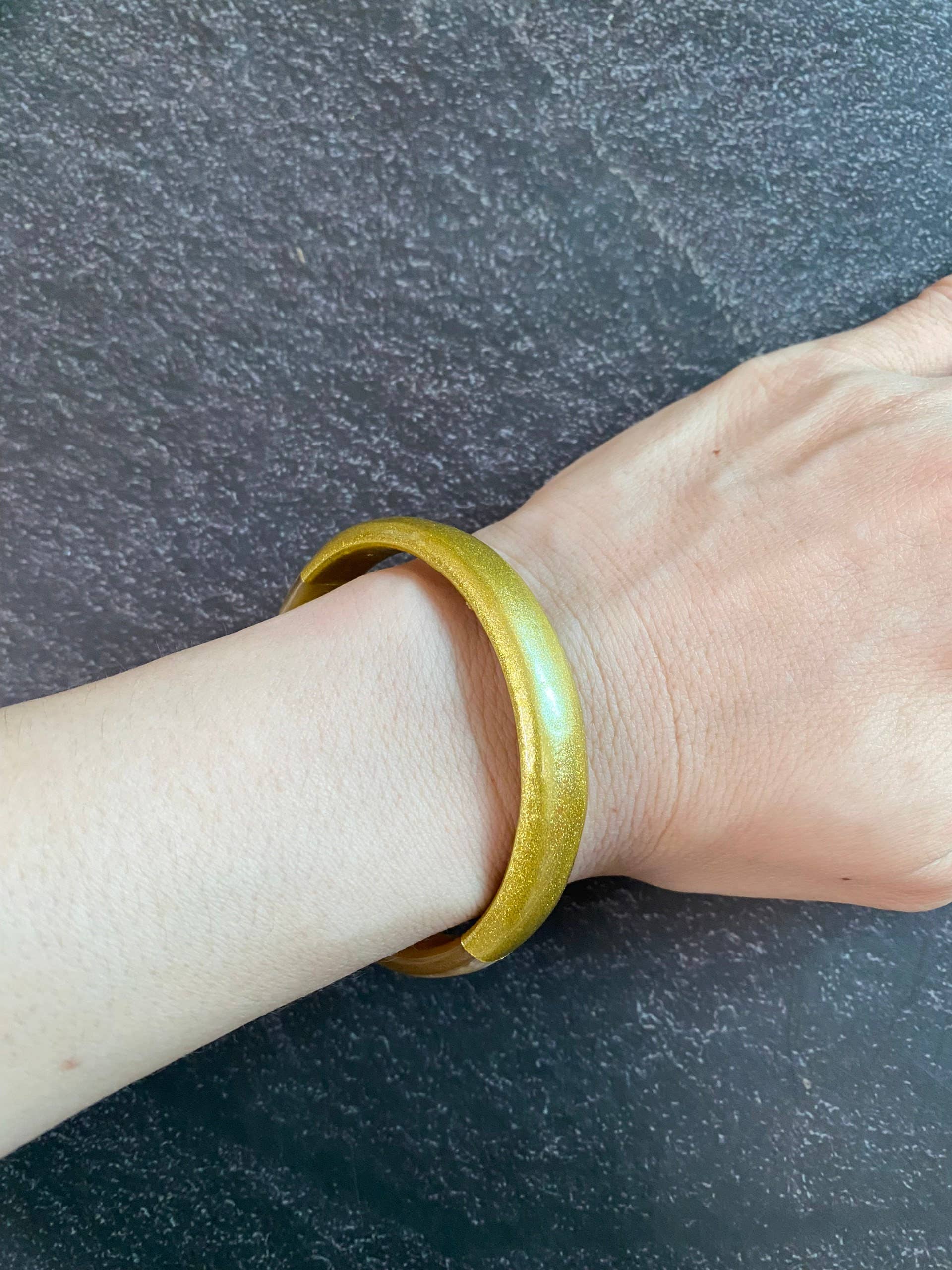 Hala Design - Wholesale Bangle Bracelet - Buffalo Horn and Gold Buffalo Horn Bangle – Horn Bracelet1