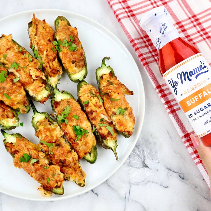 Yo Mama's Foods - Wholesale Hot Sauce - No Sugar Buffalo Sauce4