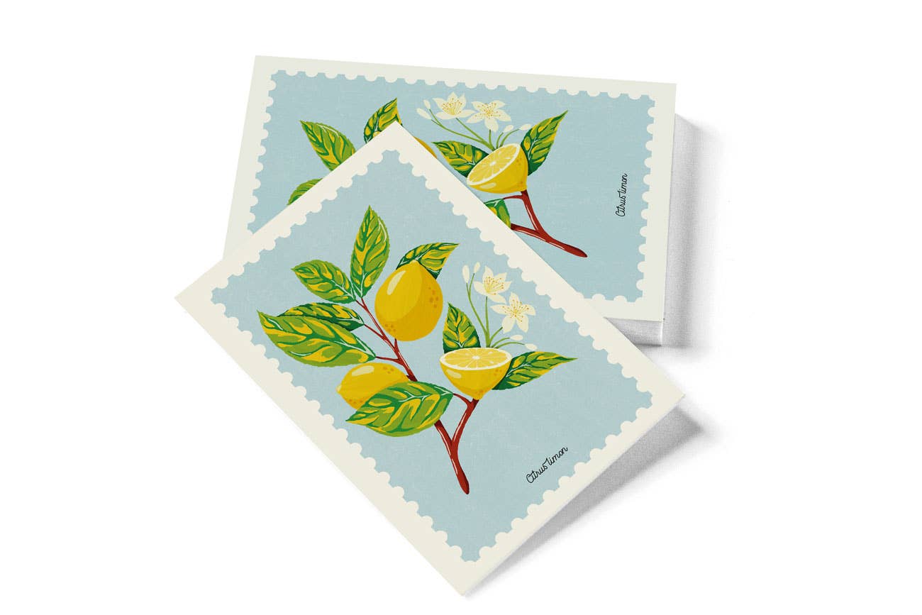 Cirnauti - Wholesale Everyday Greeting Card - Lemon postcard0