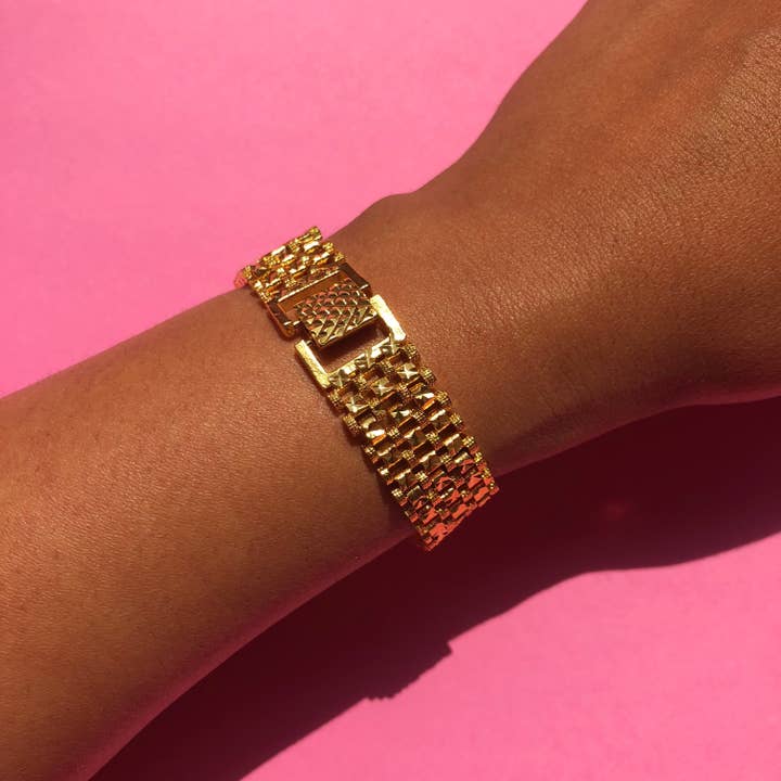 The Golden Jaguar Bracelet for wholesale by VidaKush