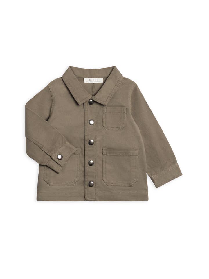 Colored Organics - Wholesale Jacket - Kids - Denver Twill Chore Jacket
