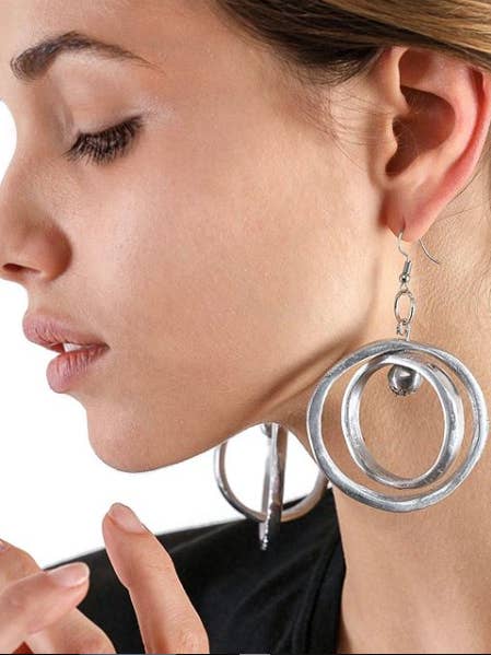 BOUCLES D'OREILLES ARGENT pour la vente par BABY JOYS
