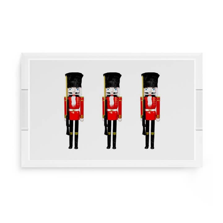 Vassoio Decorativo Rettangolare in Acrilico Schiaccianoci per la vendita all'ingrosso da parte di Nicolette Mayer Collection