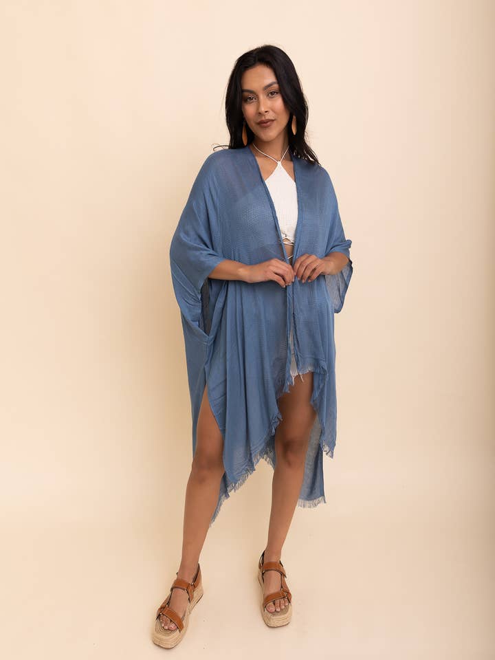 Leto Accessories - Wholesale Kimono - Women's - 🍃 Festival Fantasy: Boho Chic Kimono with 10+ Color Choices