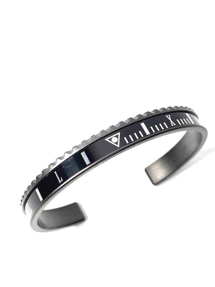STEEL DLC BRACELET ROMA COLOR BLACK for wholesale by Speedometer Official