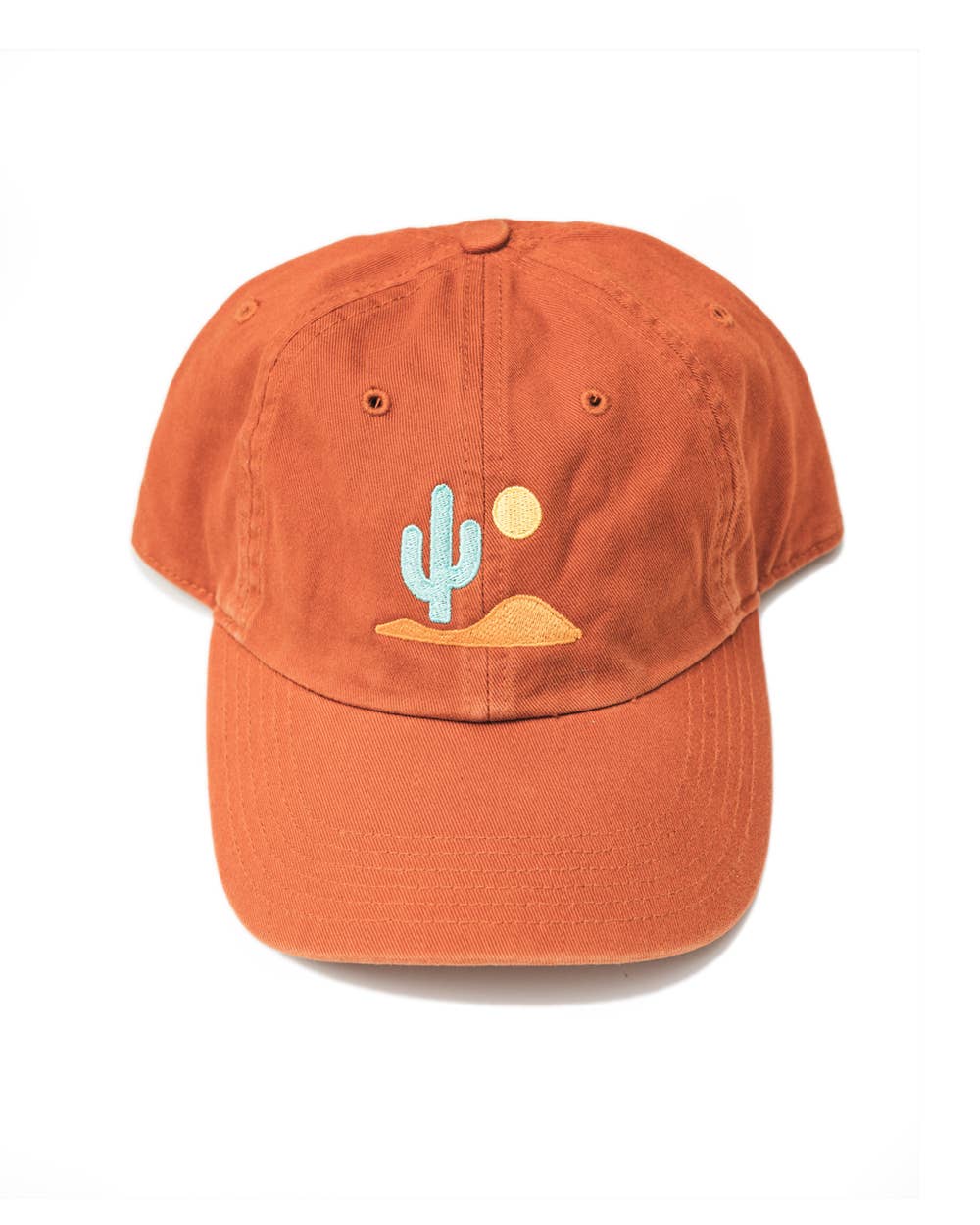 Keep Nature Wild - Wholesale Baseball Cap - Unisex - Lone Cactus Dad Hat | Burnt Orange