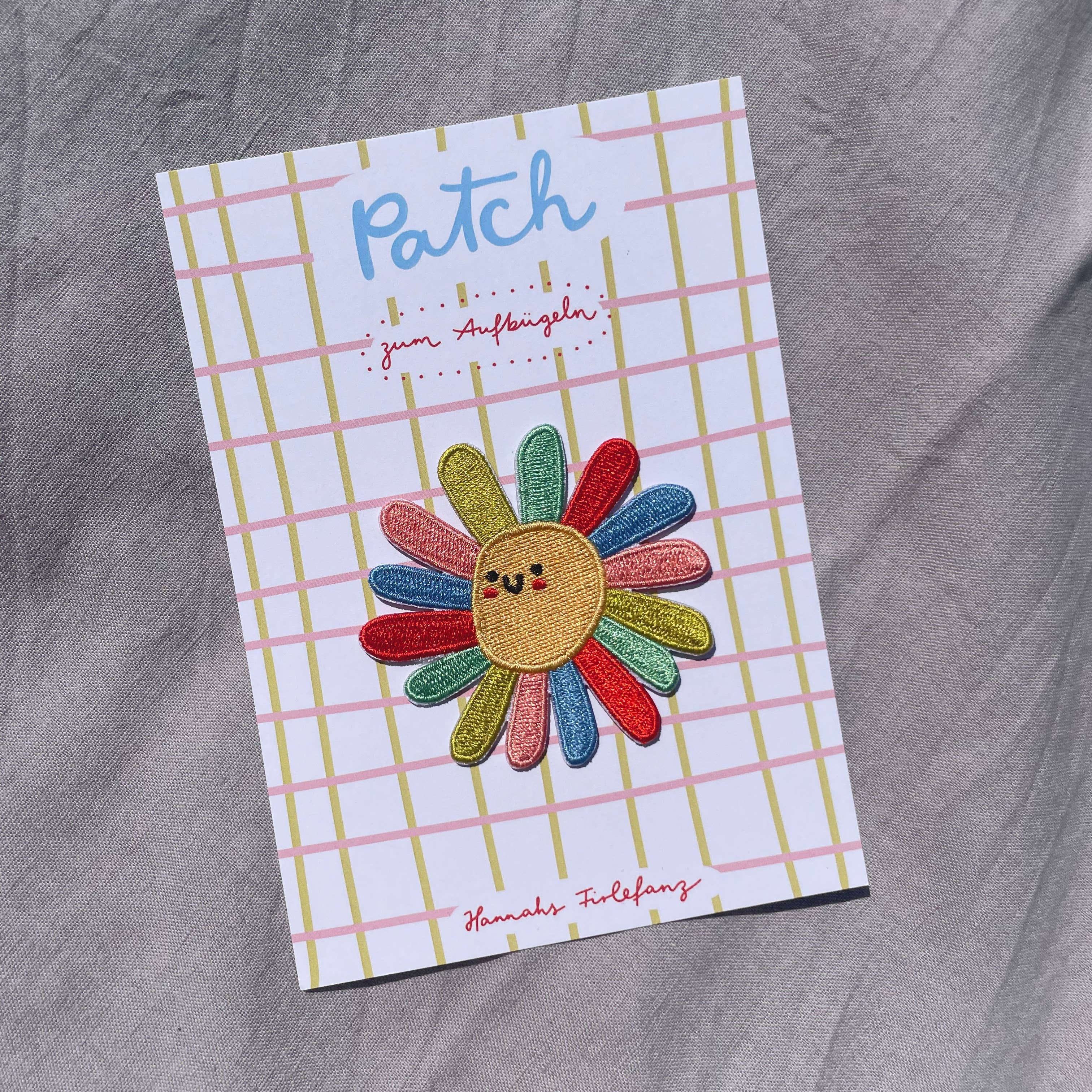 Hannahs Firlefanz - Wholesale Patch - Iron-On Patch Flower Design – Patch for Kids3