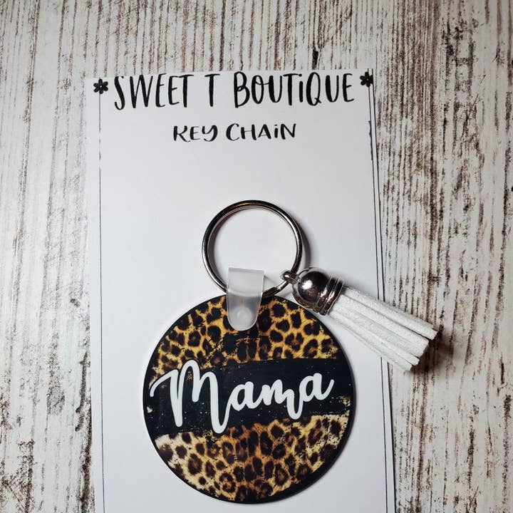 Maman Cercle Léopard pour la vente par The Sweet T Boutique